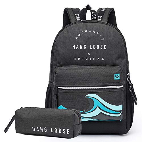 Mochila Hang Loose Kekoa + Estojo Hang Loose