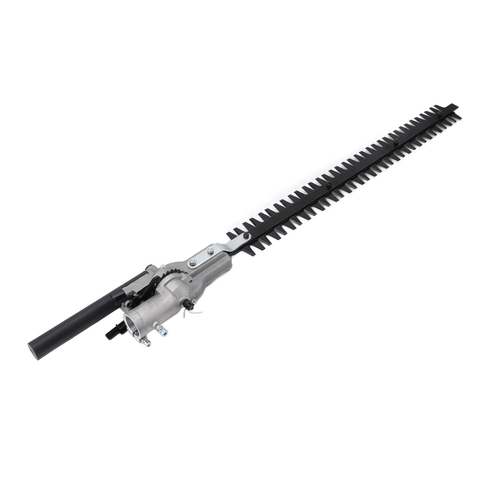 Accesorio de Cabezal de Corte de Setos, Tubo de 26mm de Diámetro, 9 Estrías, Desbrozadora de Poste Alto para Herramientas de Jardín, Acero Al Manganeso Multifuncional (28* ñame)