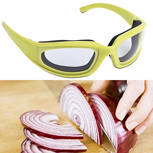 Oignon Lunettes,Lunettes de Protection pour Oignons Anti-éclaboussures Protection des Yeux Protection du Visagepour femmes Hommes Accueil Utilisation de Cuisine Activités de Plein