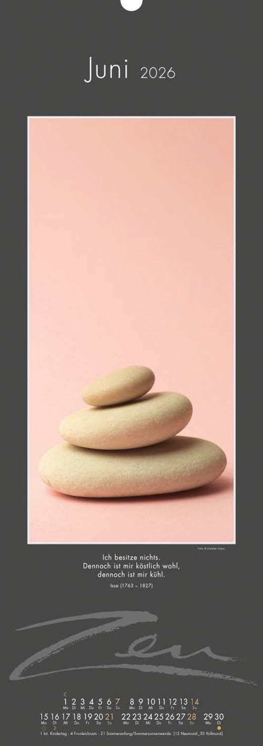 Zen-Kalender 2026