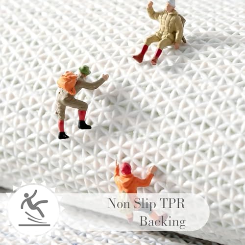Image of JOT COLLECTION Microfiber Bath Mat for Bathroom | 2000 GSM Luxury Soft & Thick Rug | Anti-Skid, Quick Dry, Highly Absorbent & Durable Floor Mat, Pack of 1
