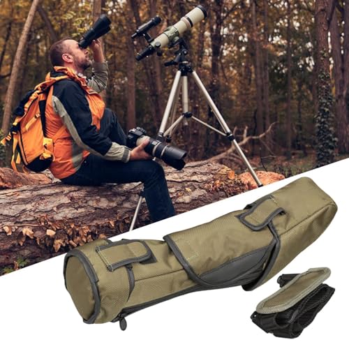 Spotting Scope Case de alta resistencia para telescopio protectora multifuncional 3