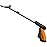 FitPlus 2024 Upgrade PowerGrip T9, Grabber Reacher Tool, Wide Jaw, Foldable, Steel Cable, with 96 Grip Points for Firm Grip, Magnet Orange, 32 Inch (Pack of 1)