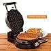 Secura Upgrade Automatic 360 Rotating Non-Stick Belgian Waffle Maker w/Removable Plates, 17”*10“*6.05”