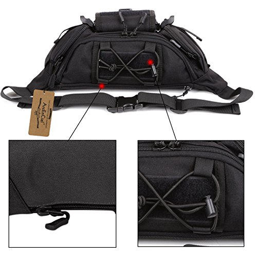 ArcEnCiel Tactical Fanny Pack – Water-Resistant MOLLE Waist Bag — view 6