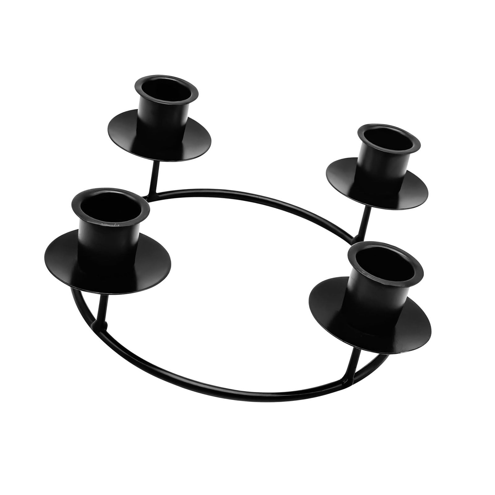 Decorative Stands Iron Taper Holders Candelabra Retro Candlestick Holders for Wedding, Table Centerpieces Iron Taper