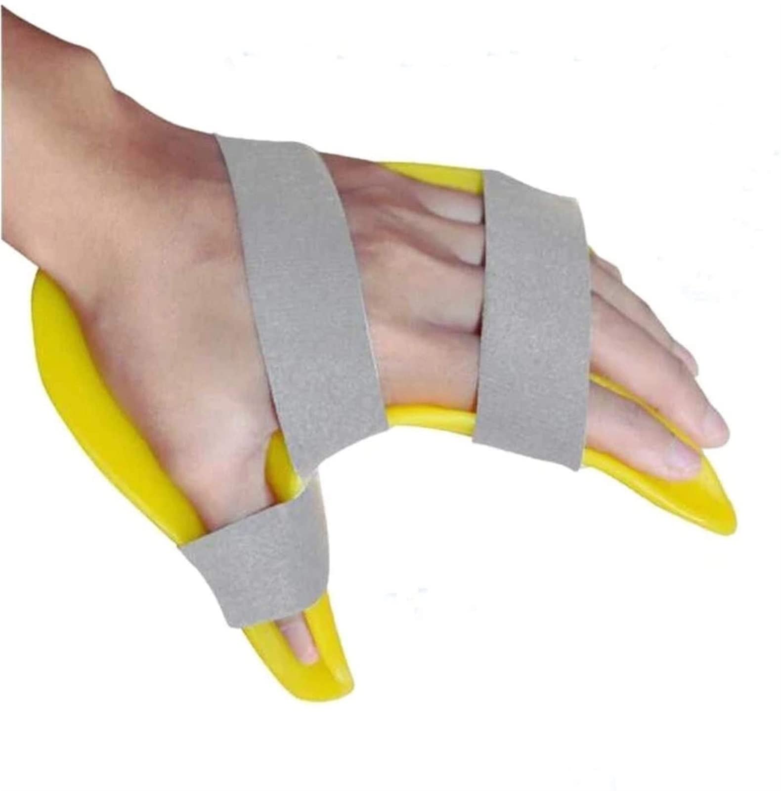 Orthèse pour doigts allongés avec attelle de séparation de taille moyenne