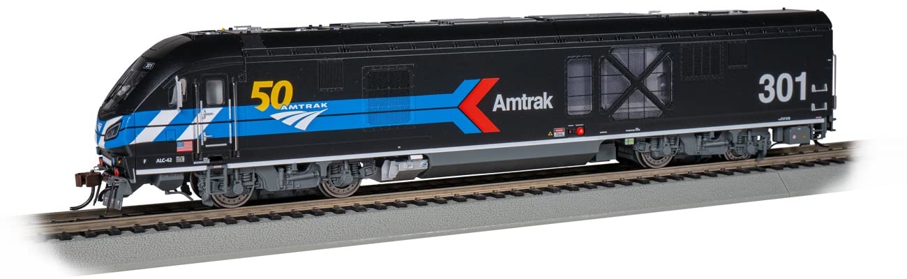 H0 Scale - Locomotiva Bachmann Diesel Siemens ALC-42 Caricatore Amtrak con suono