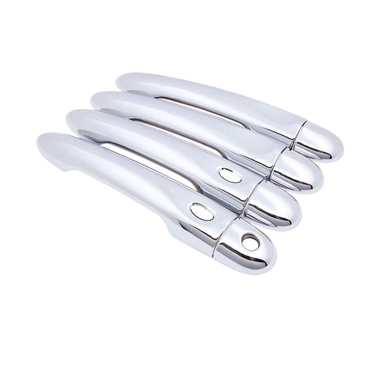 Ahrpkamerd One Color Outer Door Handle 1Pcs For Fluence For Samsung Sm3 2009-2020 Chrome Exterior Door Handle Cover Exterior Door Handle Cover