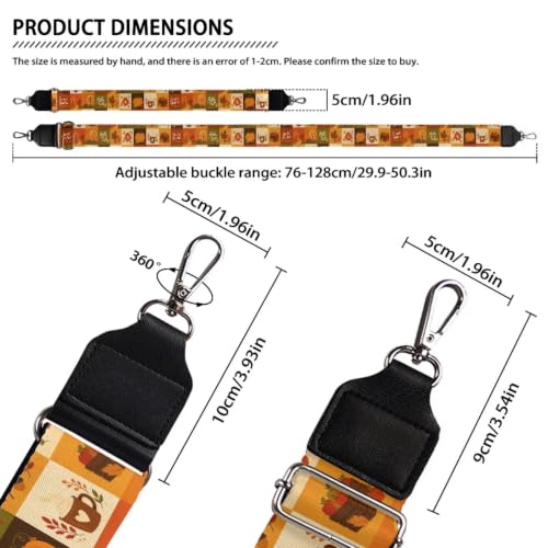 Image of Jeiento Wide Purse Strap Wide Shoulder Strap Adjustable Replacement Belt Soft Guitar Shoulder Straps for Women Girls Gifts