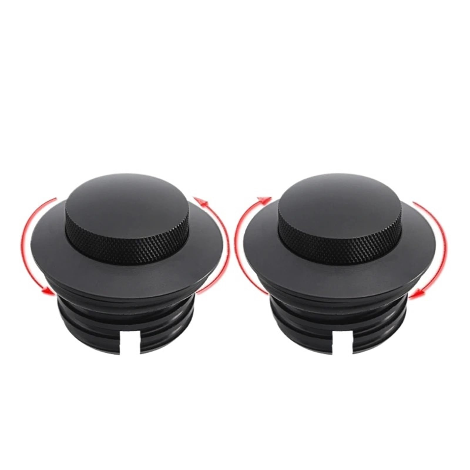 Tappo Serbatoio Tappo Serbatoio Carburante A Scomparsa Per Moto | Per Big Twin Sportster XL Dyna Softail Breakout Street Bob Coperchio Tappo Serbatoio Avvitato Personalizzato(R L BK1695)