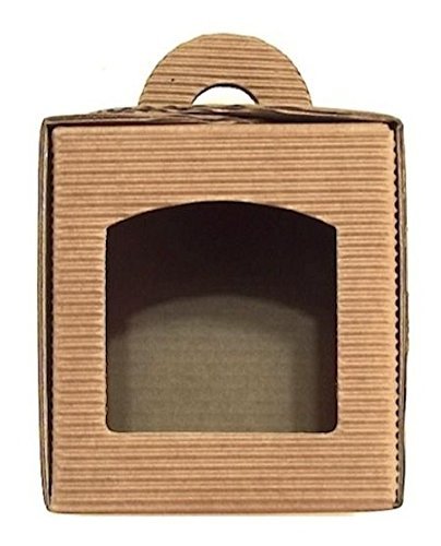 SCATOLA ASTUCCIO in cartone per 1 vaso miele da 250 g (marrone) - 50 pezzi