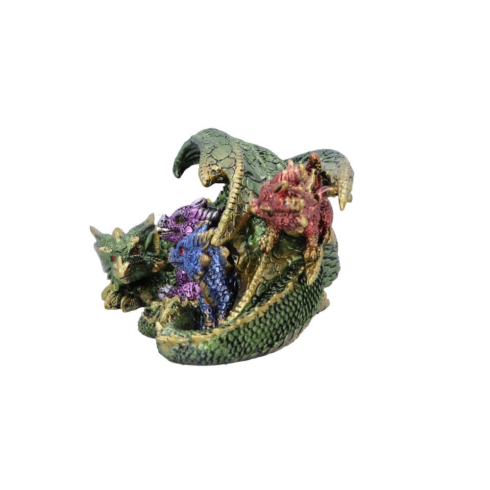 Nemesis Now Hatchling Horde Dragon Figurine, Green, 17.3cm - Image 3