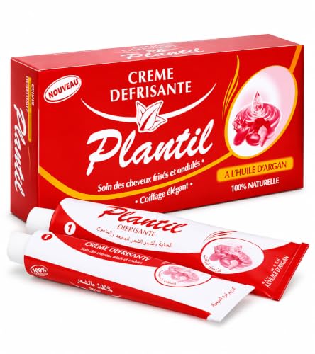 Kit Défrisant à l'Huile d'Argan, Crème Défrisante 100 ml, Soin Neutralisant 50 ml, Lissage Parfait pour Cheveux Frisés et Ondulés