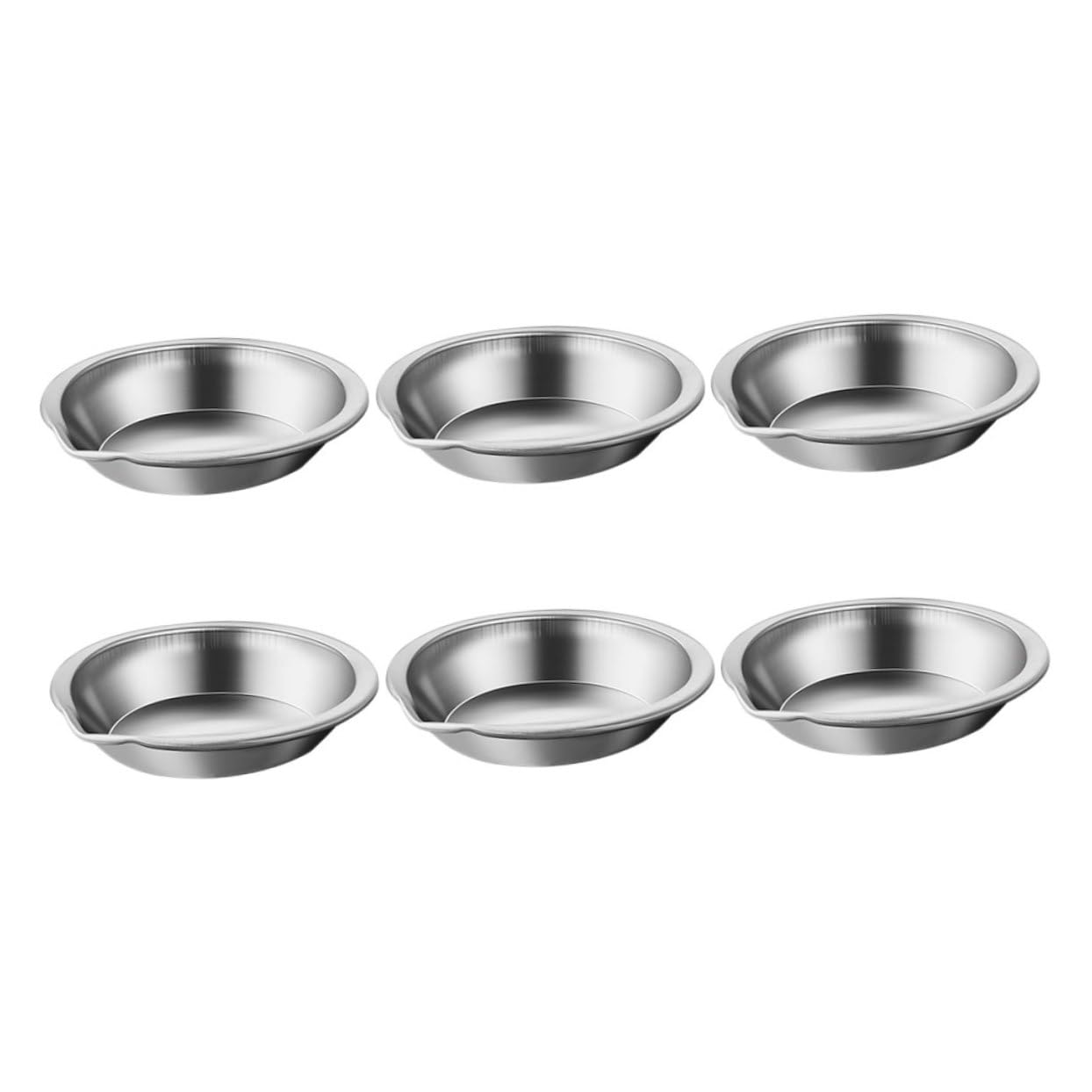 PartyKindom Painting Trays in Stainless Steel 30pcs Watercolor Palette Set Mixing Trays for Artists Hobbyists