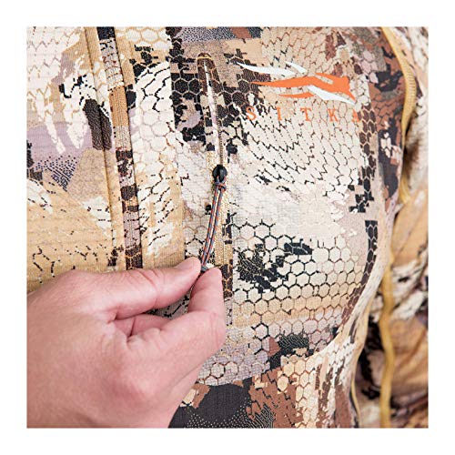 SITKA Gear Men's Grinder Half-Zip Insulated Waterfowl Concealing Hunting Pullover2