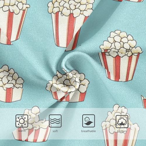 Wusikd Popcorn Girls' Underwear Cotton Girls Briefs Soft Toddler Underwear 2T3