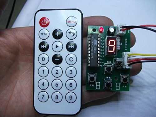 Reland Sun Stepper Motor Driver 2-phase 4-wire Controller Speed Adjustable with Remote