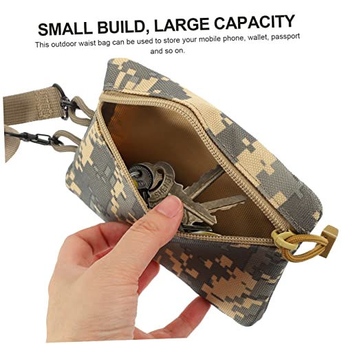 Bolsa de cintura para actividades de camping y senderismo resistente 3