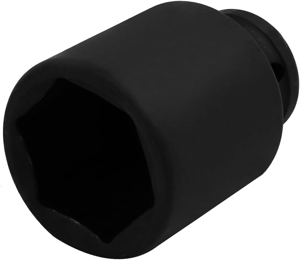 3/4-inch Square Hand Operated Tools Drive CR-MO 78mm Length 41mm 6 Point Hex Impact Socket Black Model:10as190qo580