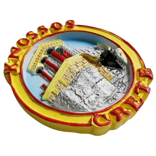 Imán decorativo para refrigerador Grecia souvenir miniatura 4
