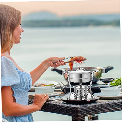 Olla para hot pot individual de acero inoxidable IMIKEYA miniatura 6