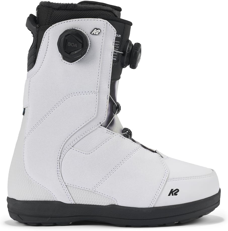 Contour Womens Snowboard Boots, 8, White