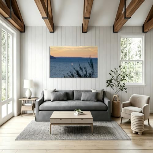 Cuadro de paisaje de montaña para decorar tu salón con naturaleza, 30x45cm 2