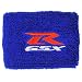 Suzuki GSXR Blue Brake Reservoir Cover by MotoSocks Fits GSXR, GSX-R, 600, 750, 1000, 1300, Hayabusa, Katana, TL 1000, SV 650