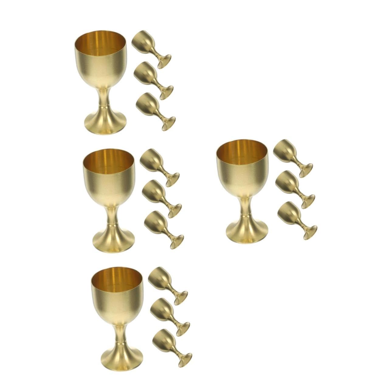 Gobelet en cuivre à pied VALICLUD coupe métal rétro pour cérémonie