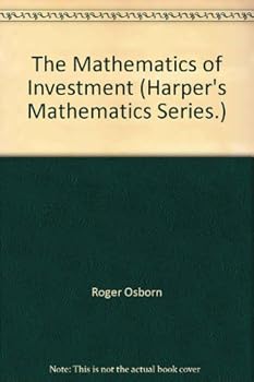 Hardcover The Mathematics of Investment Book