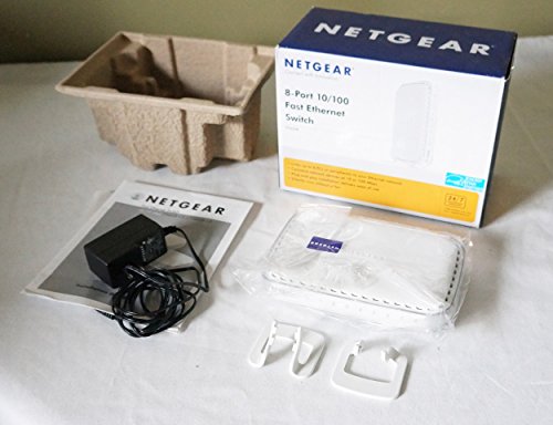 NETGEAR 8-Port Fast Ethernet Switch (FS608)