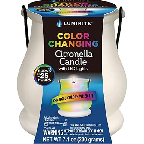 INTERNATIONAL MULCH COMPANY LMLN Color Changng Cit Candle Cover