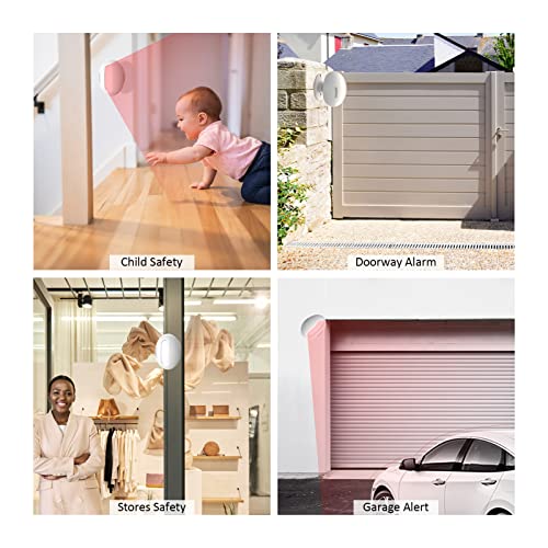 image for AMHEY Wireless Motion Sensor Door Chime: Business Entry Doorbell Indoo