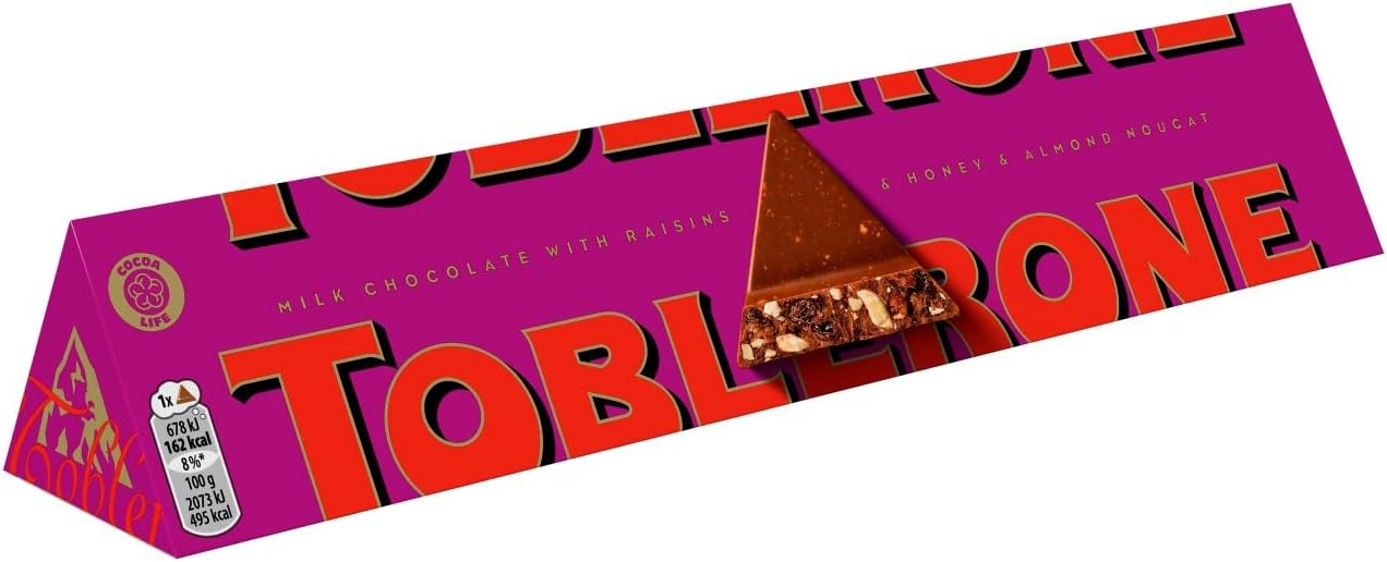 Toblerone Fruit & Nut Chocolate Largegift Bar, 360 g