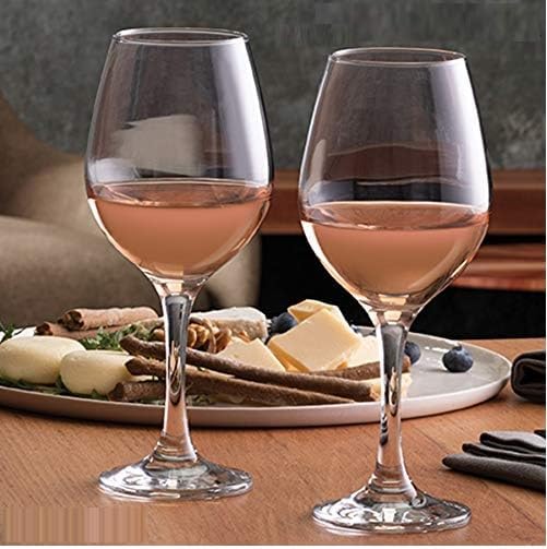 Style Crystal Clear 310 ml Red Wine and White Wine Glasses Perfect for Parties, Gifts,Housewarming,Weddings,Aniversary Set of 2