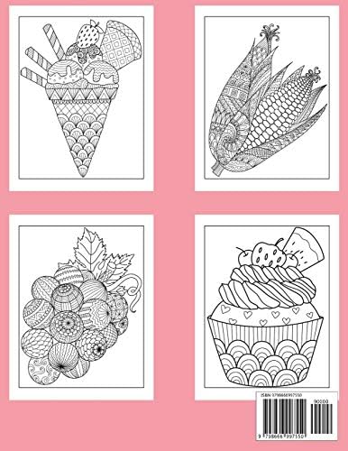 Mandala Food Coloring 大人 の 塗り絵 曼 塗り絵 大人 瞑想 抗ストレス 塗り絵 子供 マンダラの塗り絵 26 Designs フルーツ アイスクリーム 大人のためのマンダラ塗り絵 大人 の ンダラの塗 124 Lobra T Serge Amazon Com Au Books