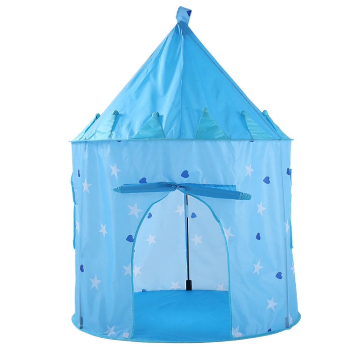 Tienda Campaña Infantil Portátil para Niñas Casita de Creativa Diseño Divertido y para Interior y Exterior Colores Azul y Rosa Aleatorios