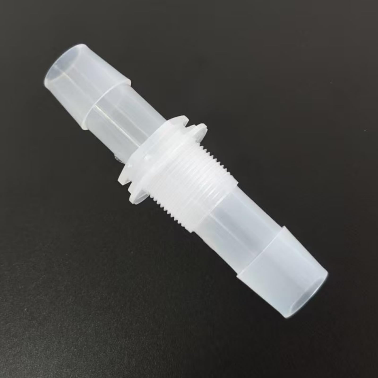Conectores de púas for manguera plástico reutilizables, conectores PP for acuario, laboratorio y jardín, 50 Uds(1/2inch-M16 Male Thread-Fine)