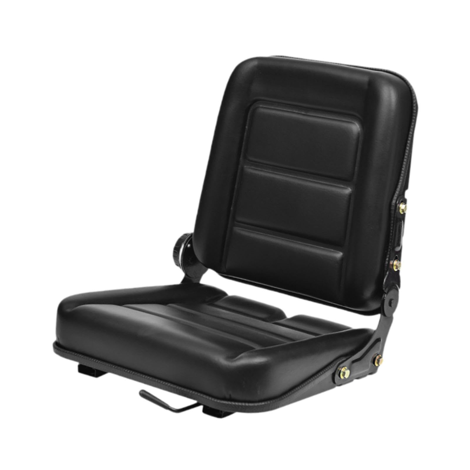 universal forklift seat replace with adjustable back for lawn mower tractors