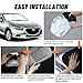 D-Lumina Windshield Sun Shade for 2014-2018 Mazda 3 Accessories Mazda3 Sedan Hatchback, Front Window Sunshade Sun Visor Protector Block UV Rays Heat, Foldable 2 Layers 210T Material