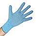 Produktbild Schnittschutz-Handschuh ALLFOOD® LEBENSMITTEL BLUE, Lebensmittelecht, waschbar, extra lange Stulpe 28 cm, Größe:XXL, Menge:VE