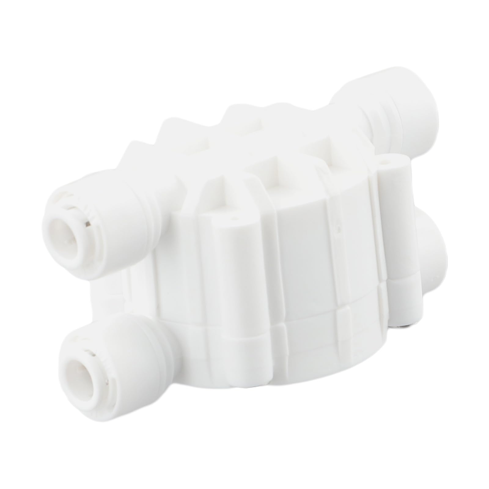 Válvula de Cierre automático de 4 vías for ósmosis inversa, Interruptor de 1/4", purificador de Agua de ósmosis inversa, conexión rápida for máquinas de Bebidas Rectas