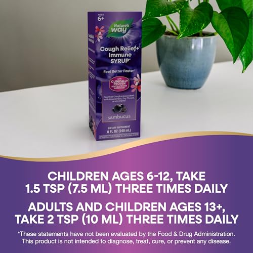 Nature'S Way 13674 Sambucus Relief Cough Syrup thumb #5