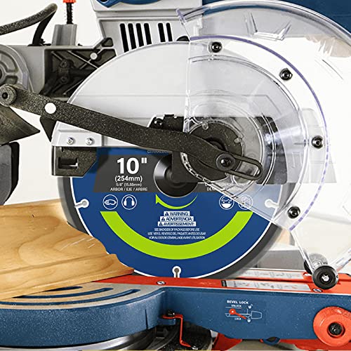 Ezee Circular Saw Blades 10 Inch 40 Tooth,Atb,Tct( Tungsten Carbide Tips) Miter Saw Blade For Various Wood Cutting, Woodworking,Thin Kerf, 10" Table Saw Blades, Replacement Blade For Miter Saw/Table Saw,Cs10-40Tf(1Pack) #TOP5