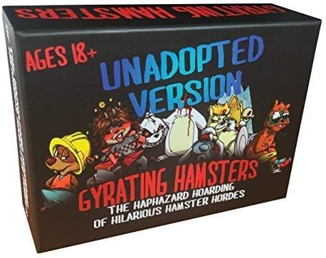 Gyrating Hamsters Card Game: Unadopted Version (NSFW, Adults Only)