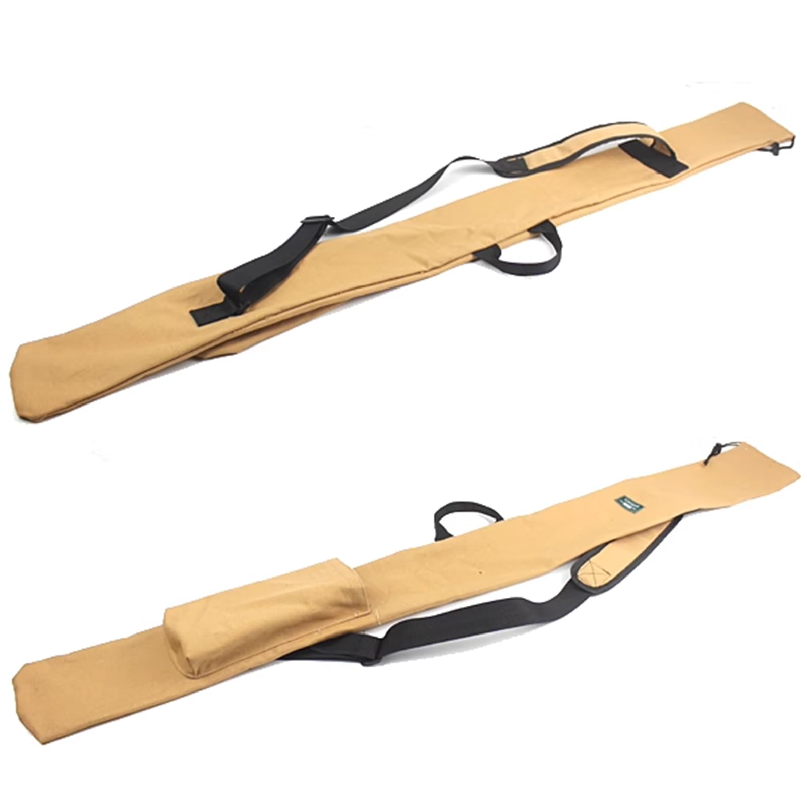 Caja de Almacenamiento de Espadas Gruesas, Bolsa for Espada de Doble Capa, Estuche for Katana, Correa de Bolsillo, Negro, Caqui, 78-138cm