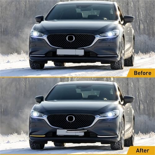 Phares LED étanches Mazda 6 pour réparer un antibrouillard infiltration - 7