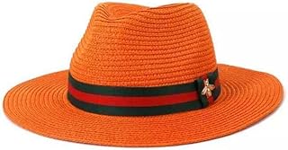 Orange Light Weight Straw Hat - Buy now