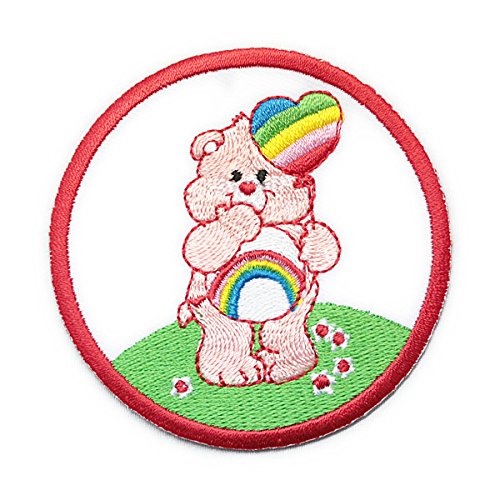 Care Bears ケアベア キャラクター ワッペン 赤